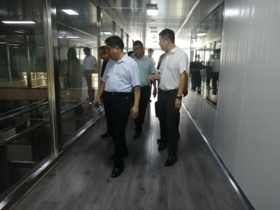 校長羅士喜帶隊調研原陽食品產業發展探索校、政、企三方合作機制